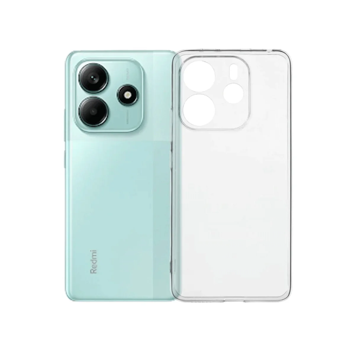 Note 14 4G Lüx Şeffaf Silikon Kılıf – Pürüzsüz Estetik ve Tam Koruma