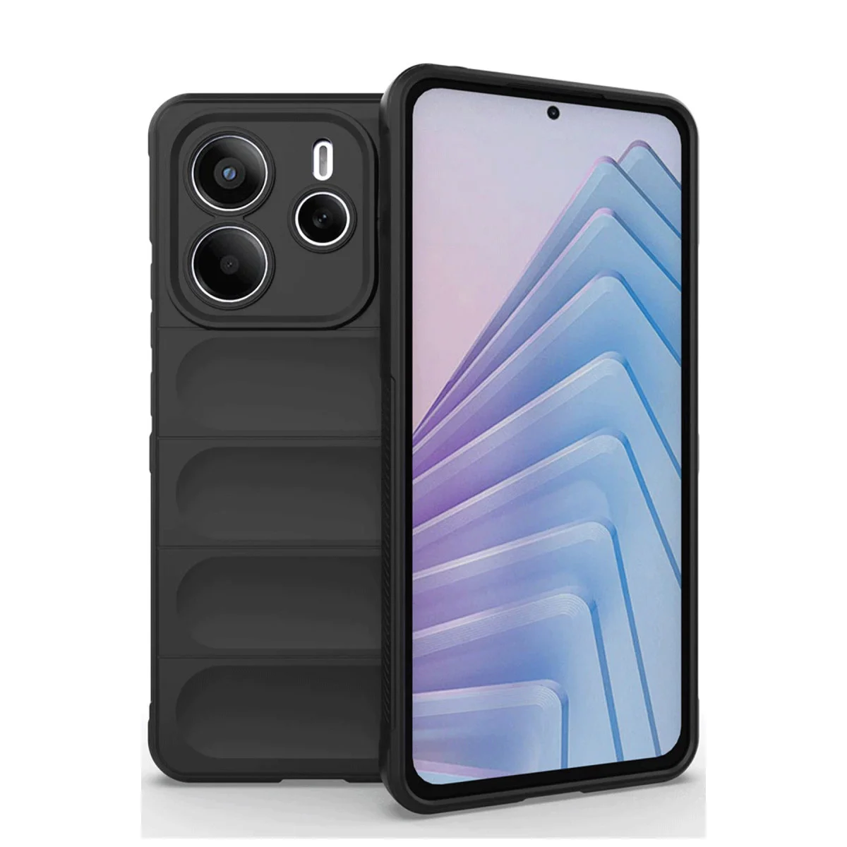 Note 14 4G Optimum Silikon Kılıf - Siyah (Maksimum Koruma ve Şıklık)