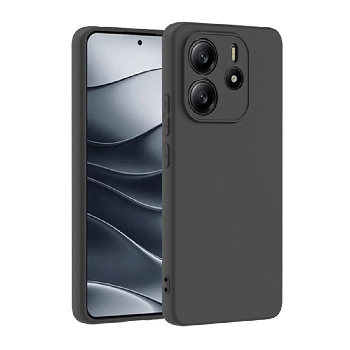 Note 14 4G Silikon Kılıf Siyah - Estetik Tasarım ve Günlük Koruma İçin Mükemmel Çözüm