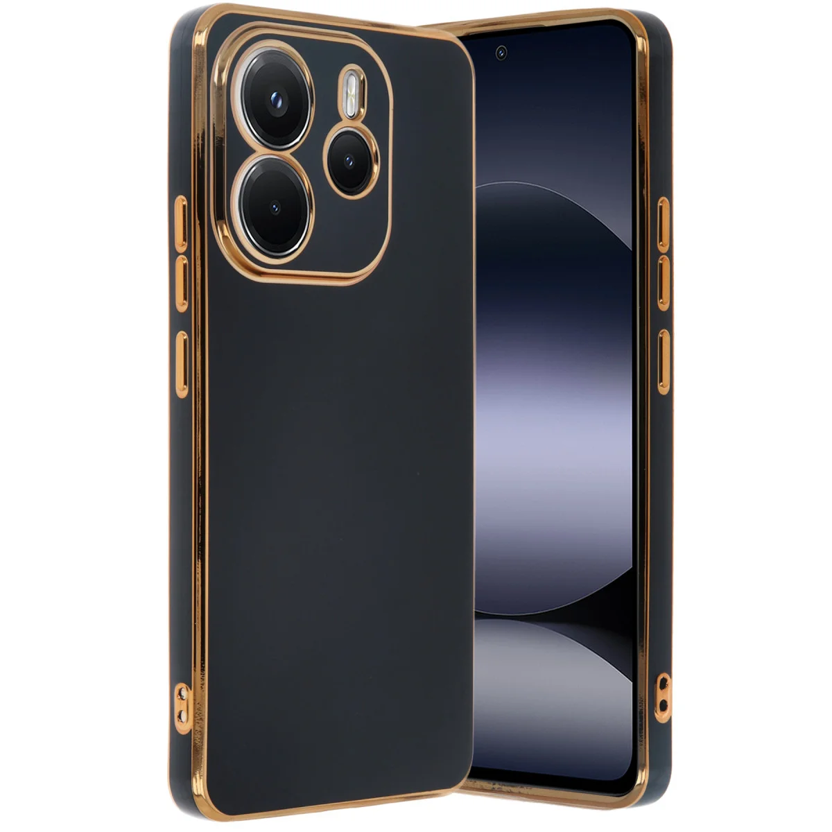 Note 14 4G Volet Silikon Kılıf Siyah - Premium Koruma ve Şık Tasarım