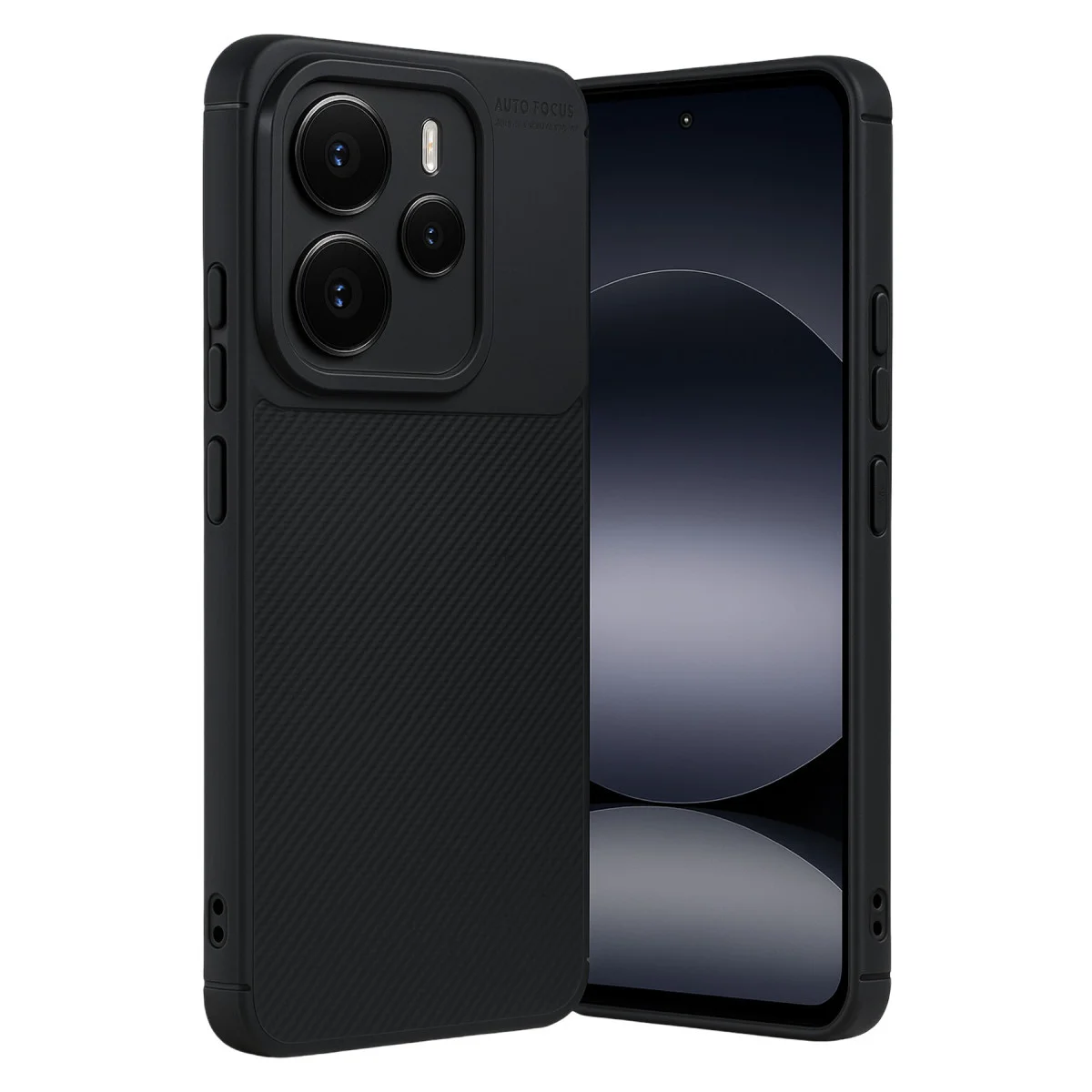 Note 14 5G Auto Focus Karbon Kapak - Siyah