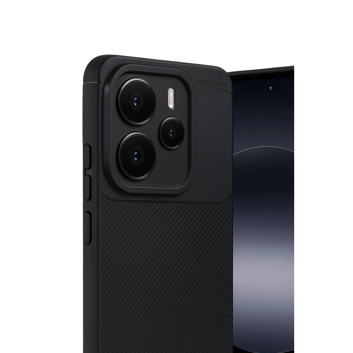 Note 14 5G Auto Focus Karbon Kapak - Siyah