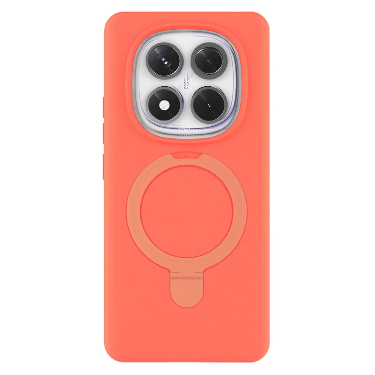 Note 14 Pro 4G Magsafe Standlı Kapak - Turuncu | Regal Tasarım ve Güvenli Kullanım
