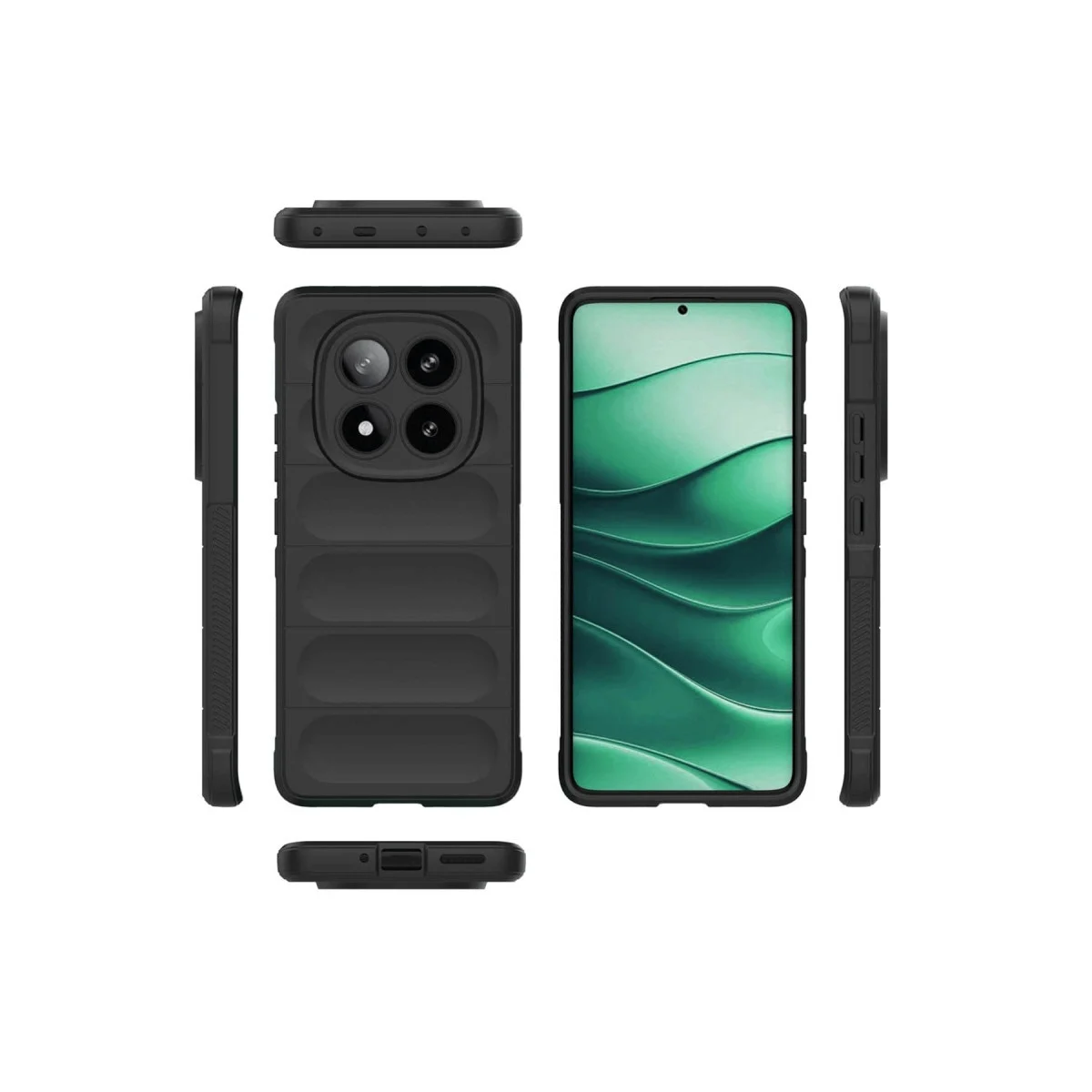 Note 14 Pro 4G Optimum Silikon Kılıf - Lacivert (Maksimum Koruma ve Şıklık)