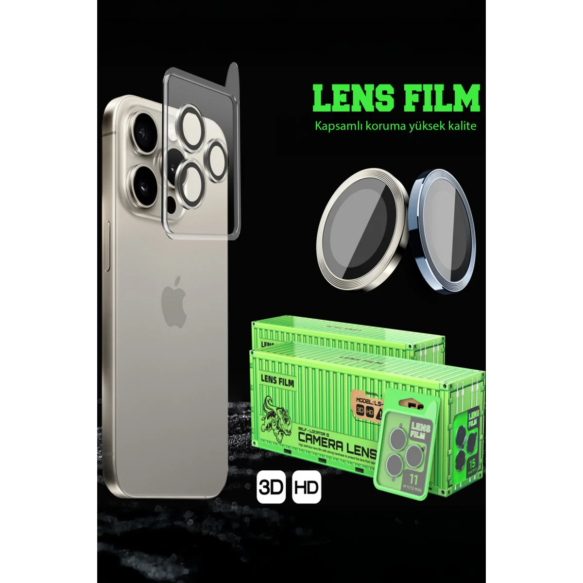 Note 14 Pro 4G Raze Metal Kamera Lens - Gümüş
