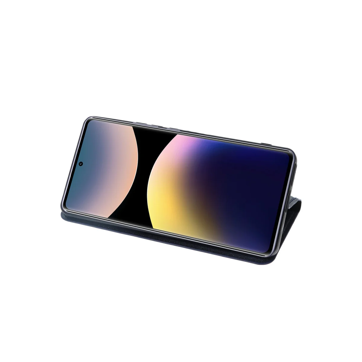 Note 14 Pro 4G Trend S Plus Kapaklı Kılıf - Kırmızı Standlı Korumalı Kılıf