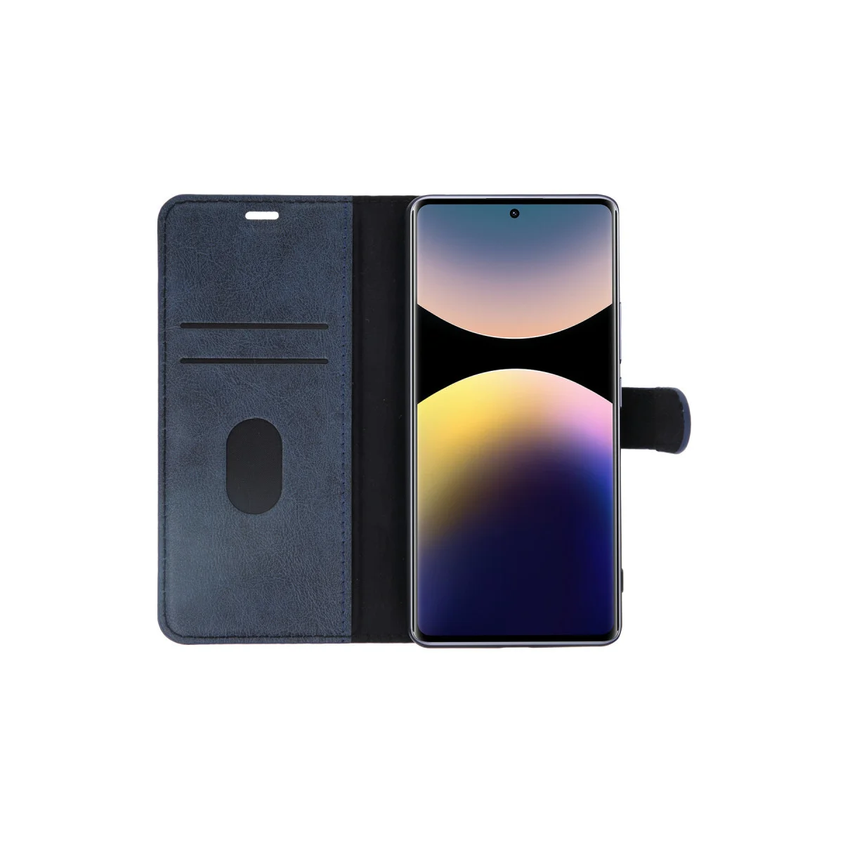 Note 14 Pro 4G Trend S Plus Kapaklı Kılıf - Yeşil Güvenli Koruma ve Akıllı Stand