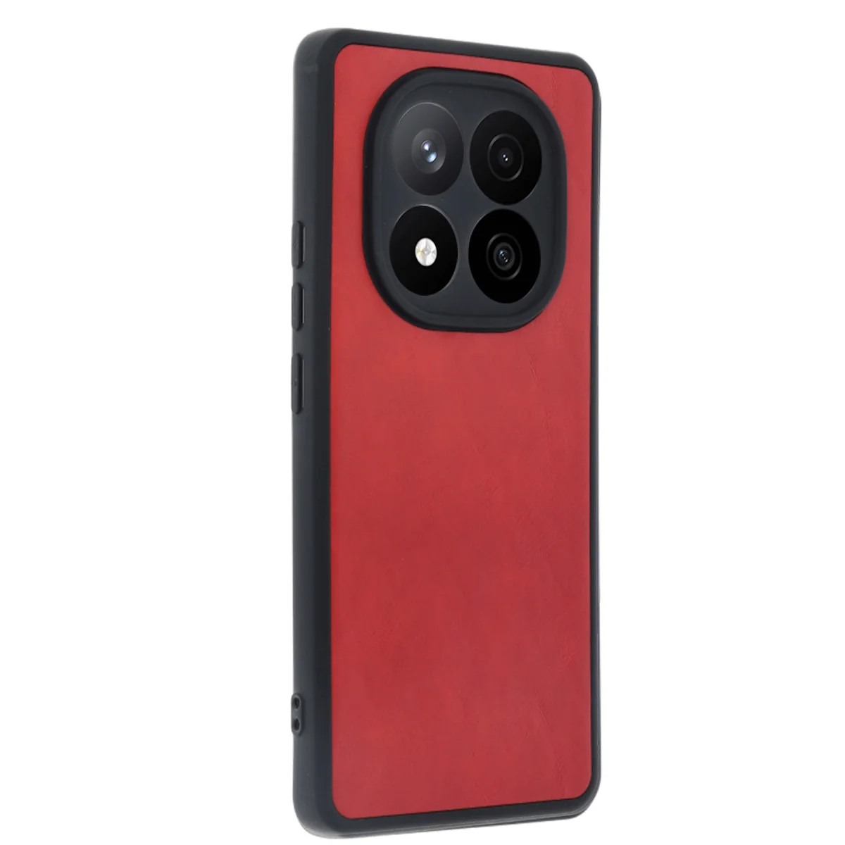 Note 14 Pro 5G Aras Deri Kapak Kırmızı - Premium 360° Koruma ve Şık Tasarım