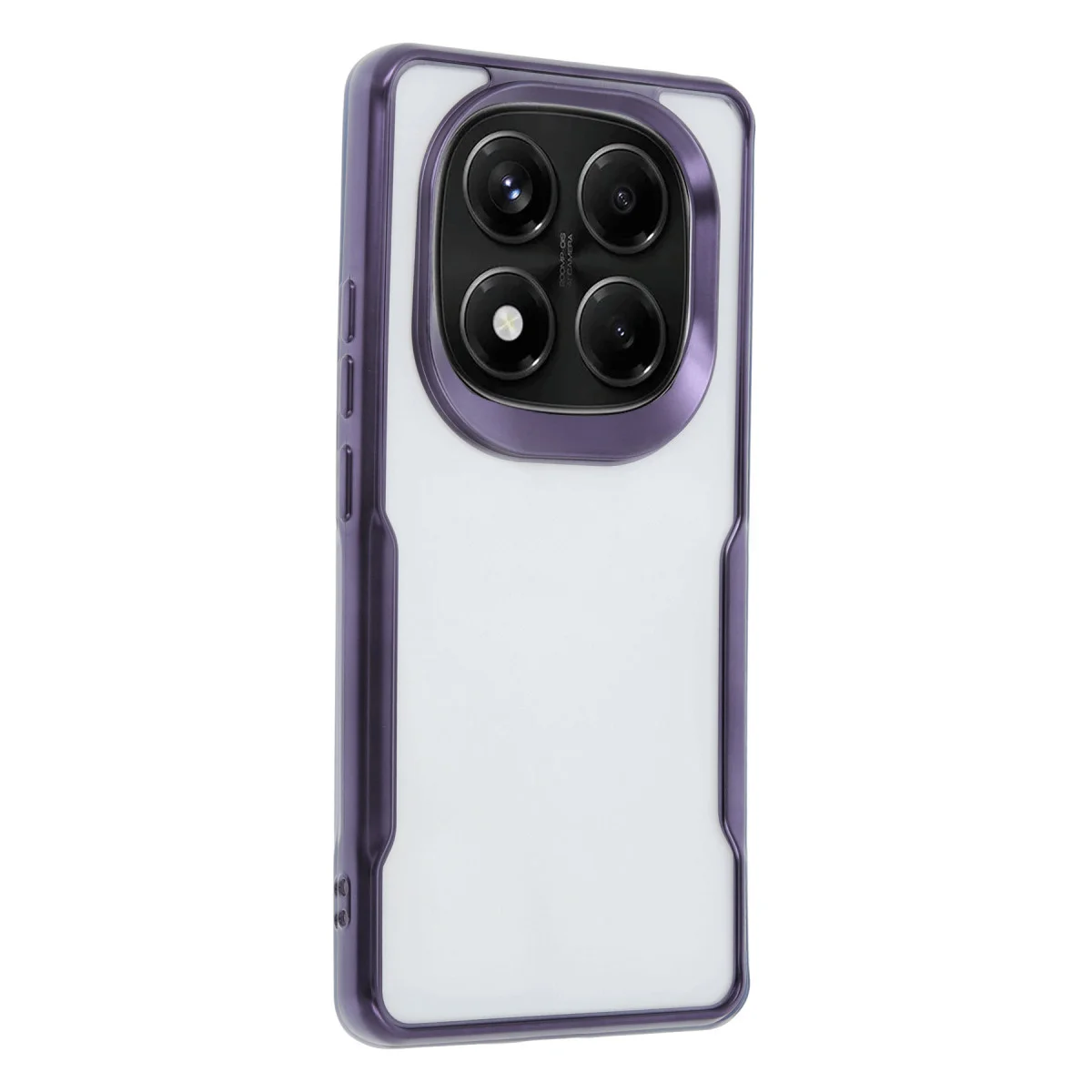 Note 14 Pro 5G Boyi Derin Mor Silikon Kılıf - Minimalist & Kaymaz Koruma