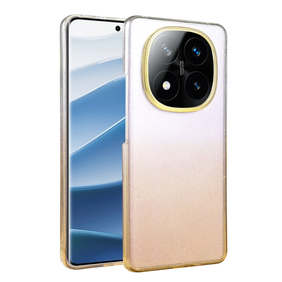 Note 14 Pro 5G Çöl Titanyum Şık Kamera Korumalı Kapak