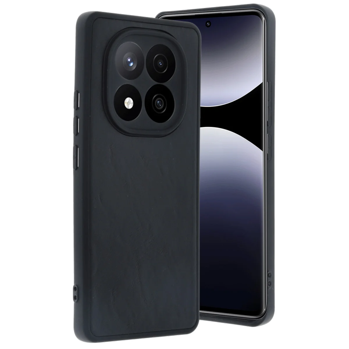 Note 14 Pro 5G Deri Kılıf - Siyah, Şık ve Premium Koruma