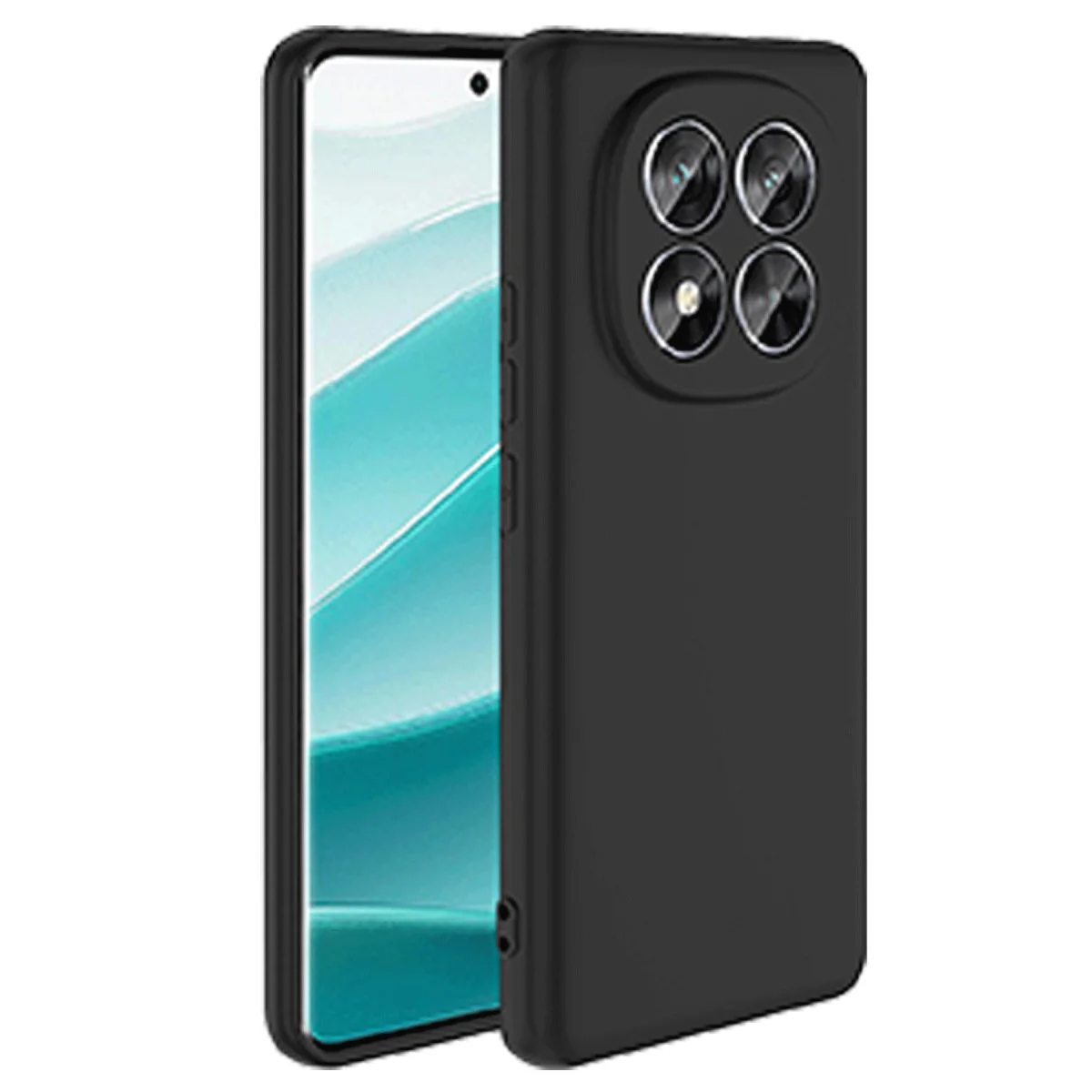 Note 14 Pro 5G First Serisi Silikon Kılıf - Siyah