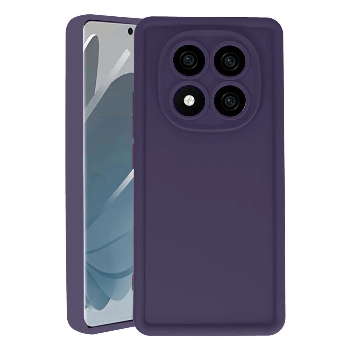 Note 14 Pro 5G Kılıf Viera Silikon - Mor