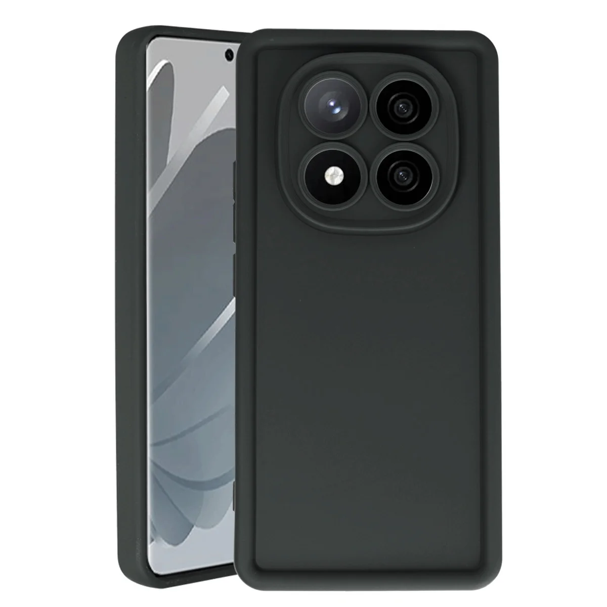Note 14 Pro 5G Kılıf Viera Silikon - Siyah, Kırılmaya Karşı Korumalı ve Pürüzsüz Dokulu
