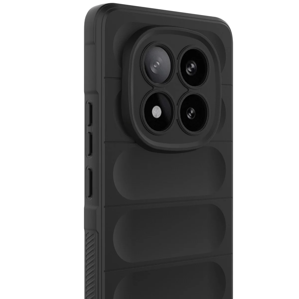 Note 14 Pro 5G Kılıf Optimum Silikon Siyah - Maksimum Koruma ve Şıklık