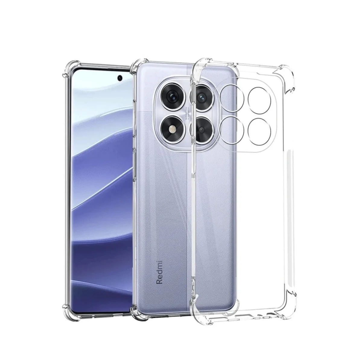 Note 14 Pro 5G Lüx Şeffaf Silikon Kılıf - Pürüzsüz, Tam Uyumlu ve Günlük Koruma