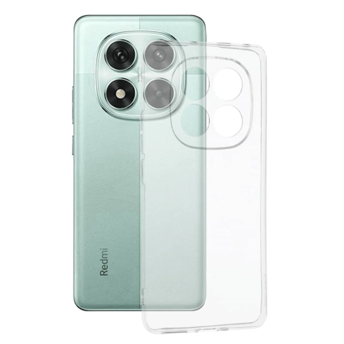 Note 14 Pro 5G Lüx Şeffaf Silikon Kılıf - Pürüzsüz, Tam Uyumlu ve Günlük Koruma