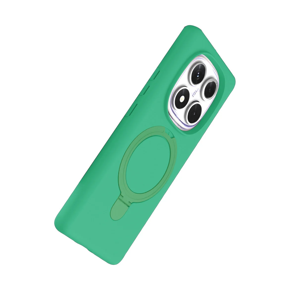 Note 14 Pro 5G Magsafe Standlı Kapak - Yeşil