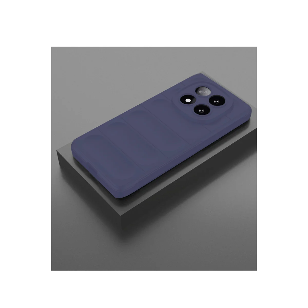 Note 14 Pro 5G Optimum Silikon Kılıf - Lacivert