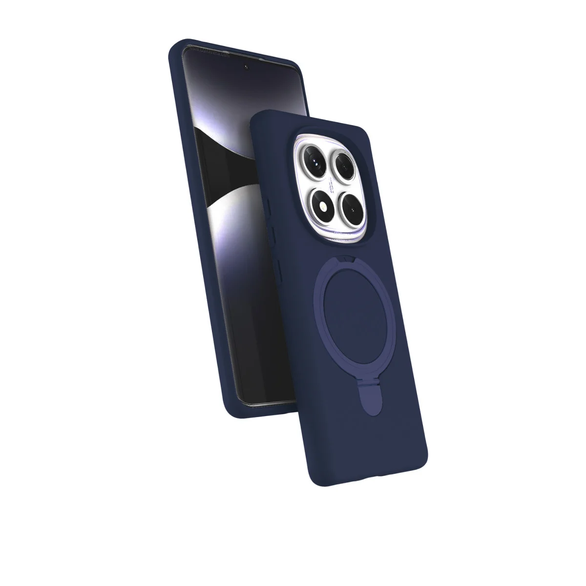 Note 14 Pro 5G Regal Magsafe Standlı Kapak - Lacivert