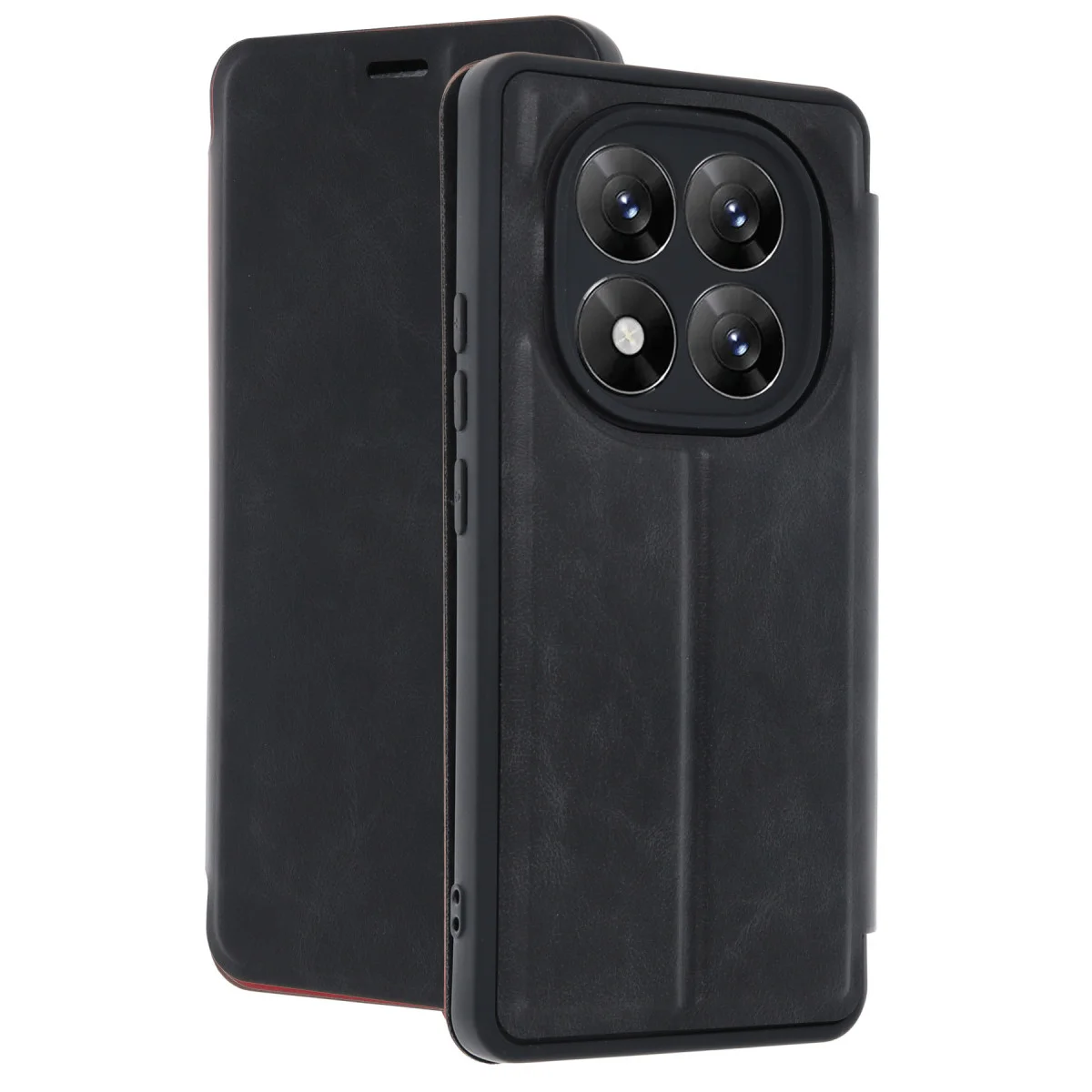 Note 14 Pro 5G Siyah Flip Cover Kılıf - Cüzdan ve Stand Özellikli Ekran Koruması
