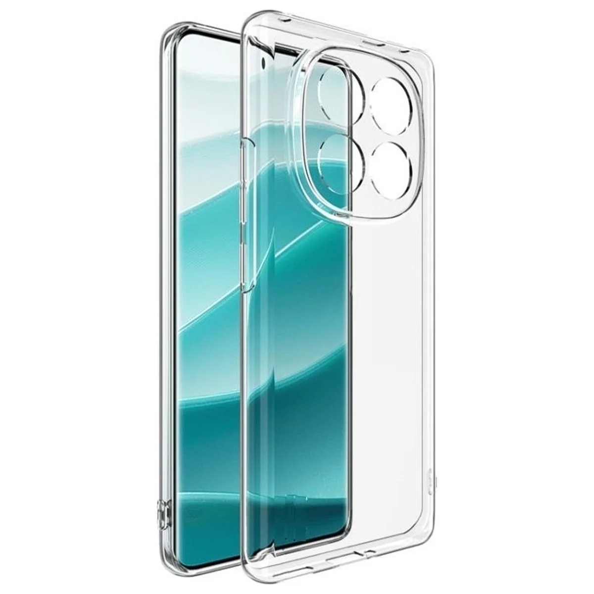 Note 14 Pro Plus Şeffaf Silikon Kılıf - Lüx Serisi Günlük Koruma ve Estetik