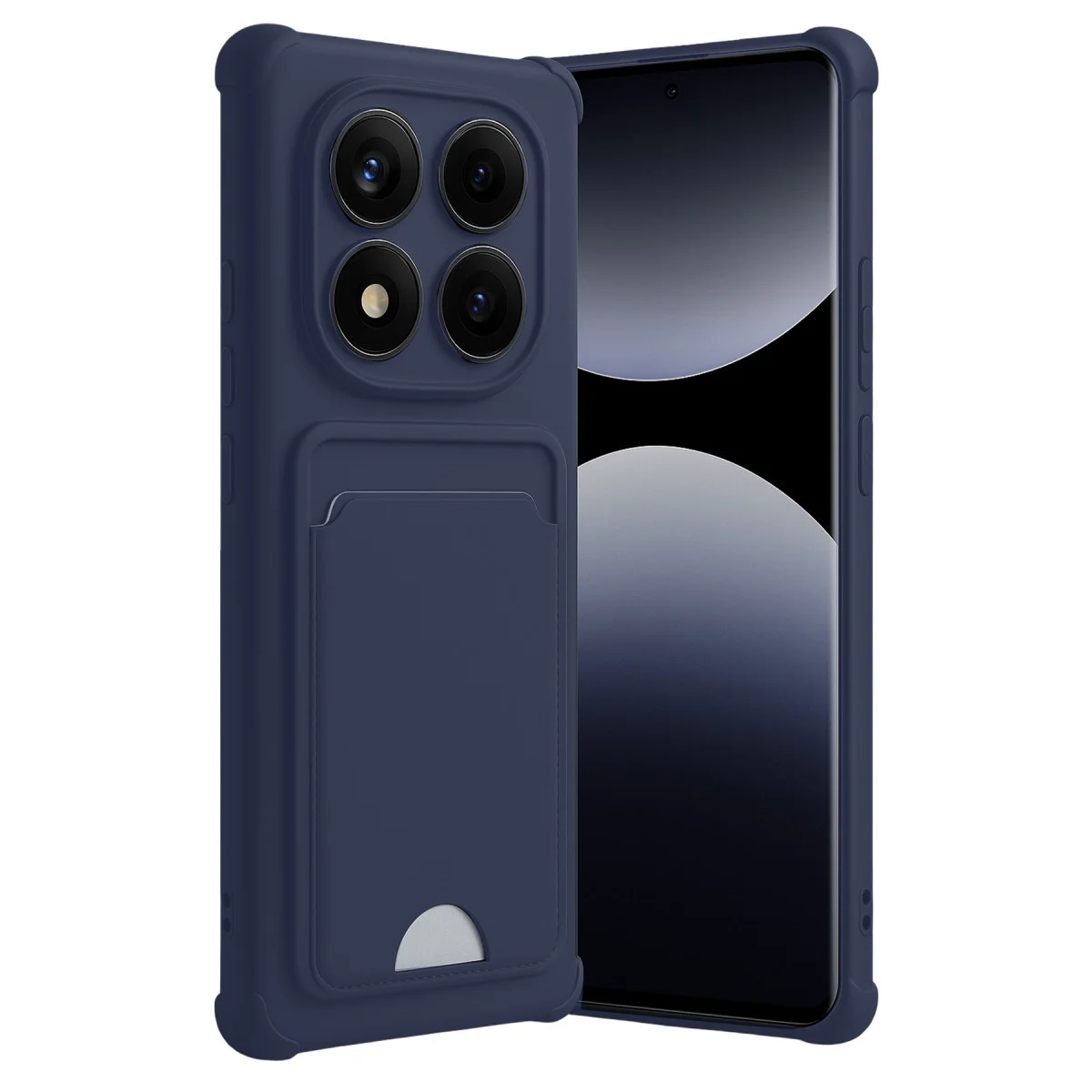 Note 14 Pro Plus Silikon Kılıf - Kelvin Kartvizitli & Premium Koruma