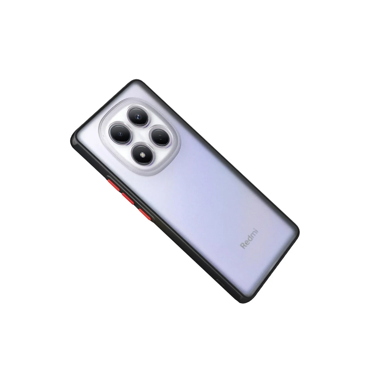 Note 15 4G Montreal Silikon Kapak Siyah - Kamera Korumalı ve Darbe Emici