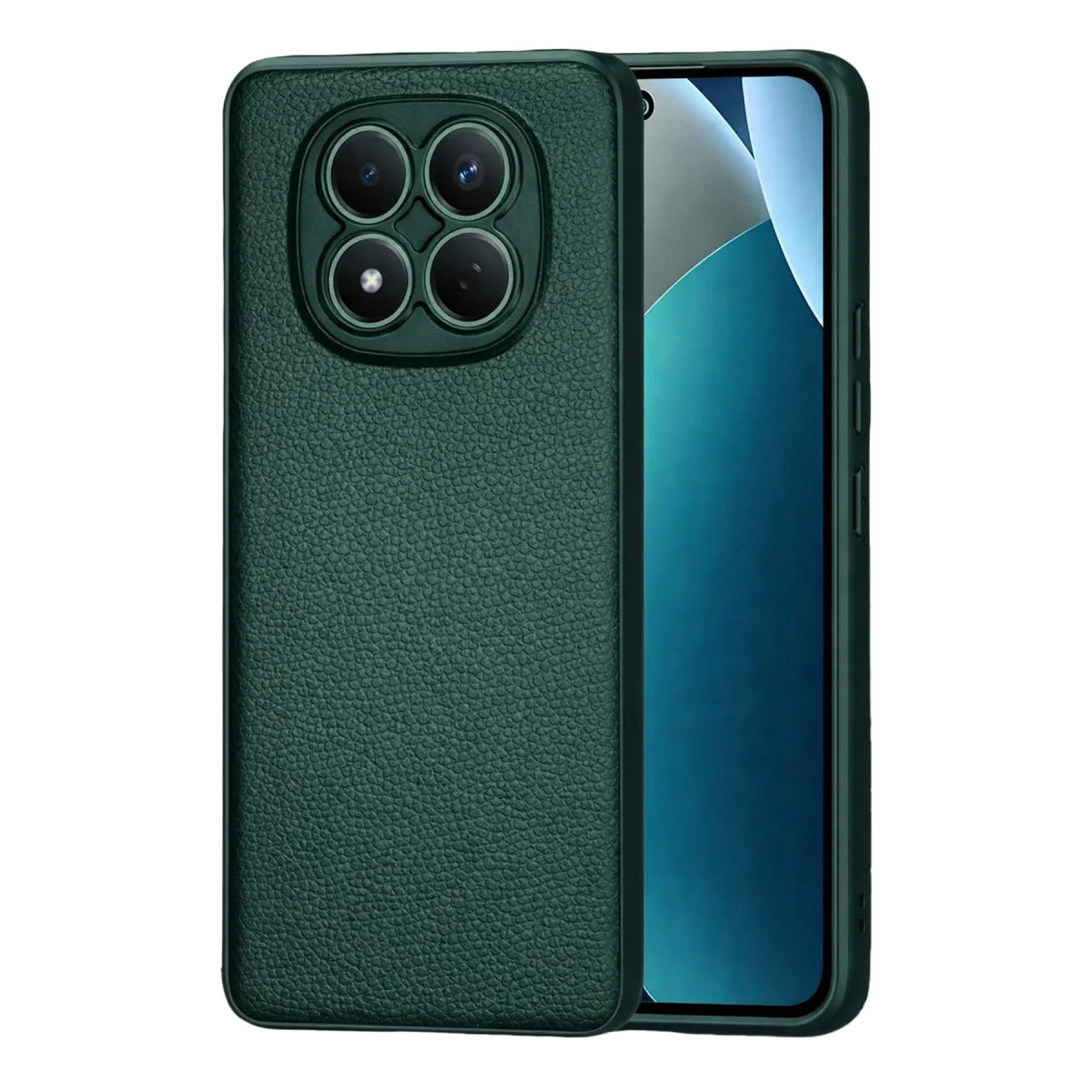 Note 15 4G Thermax Silikon Kılıf - Koyu Yeşil Premium Koruma Kılıfı