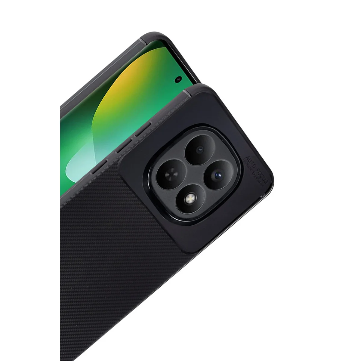 Note 15 Pro 4G Auto Focus Karbon Kapak Siyah - Maksimum Koruma ve Premium Tasarım