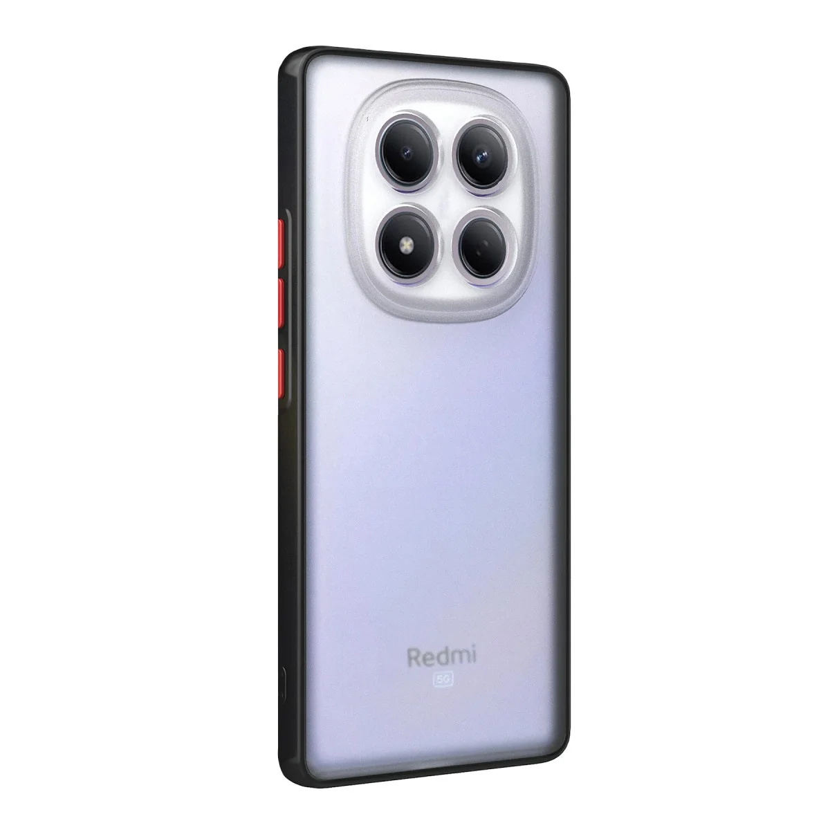 Note 15 Pro 5G Montreal Kamera Korumalı Silikon Kapak - Siyah