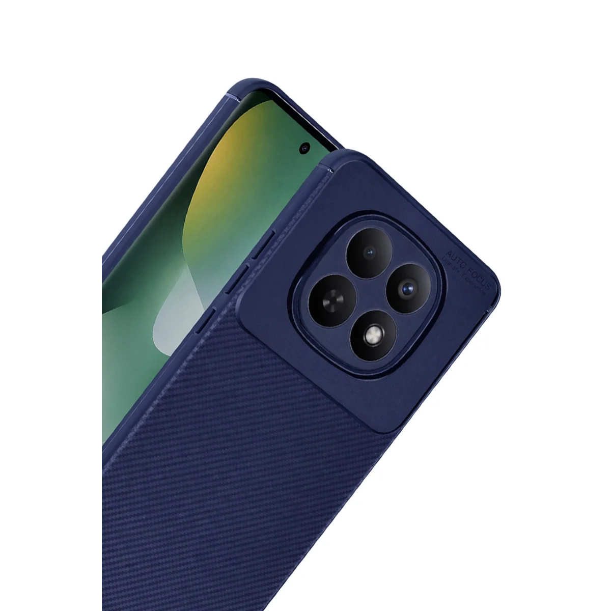 Note 15 Pro Plus 5G Auto Focus Karbon Kapak - Lacivert