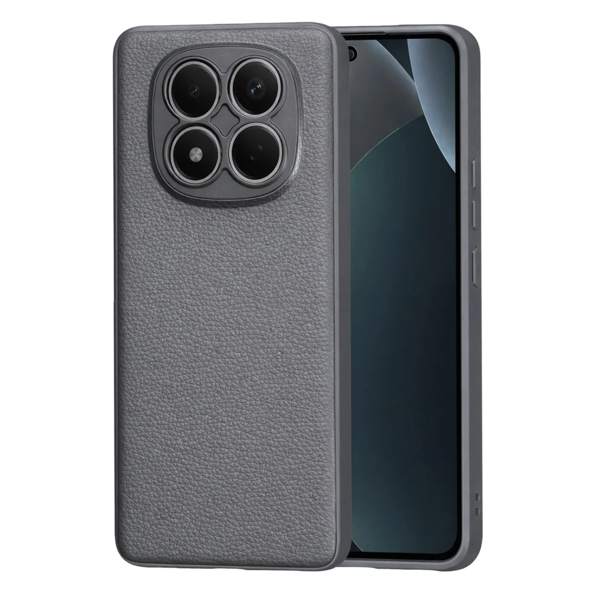 Note 15 Pro Plus 5G Thermax Silikon Kılıf - Gri Koruma Kılıfı