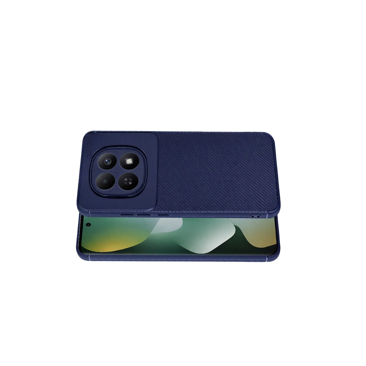 Note 15 Pro Plus 5G Auto Focus Karbon Kapak - Lacivert