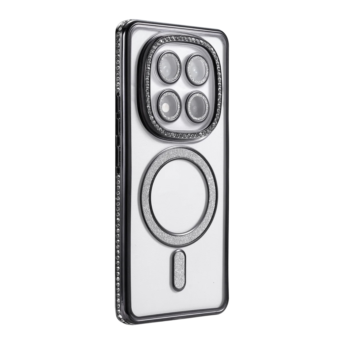 Note 15 Pro Plus 5G Joke Simli Magneticsafe Kılıf - Siyah TPU Kılıf