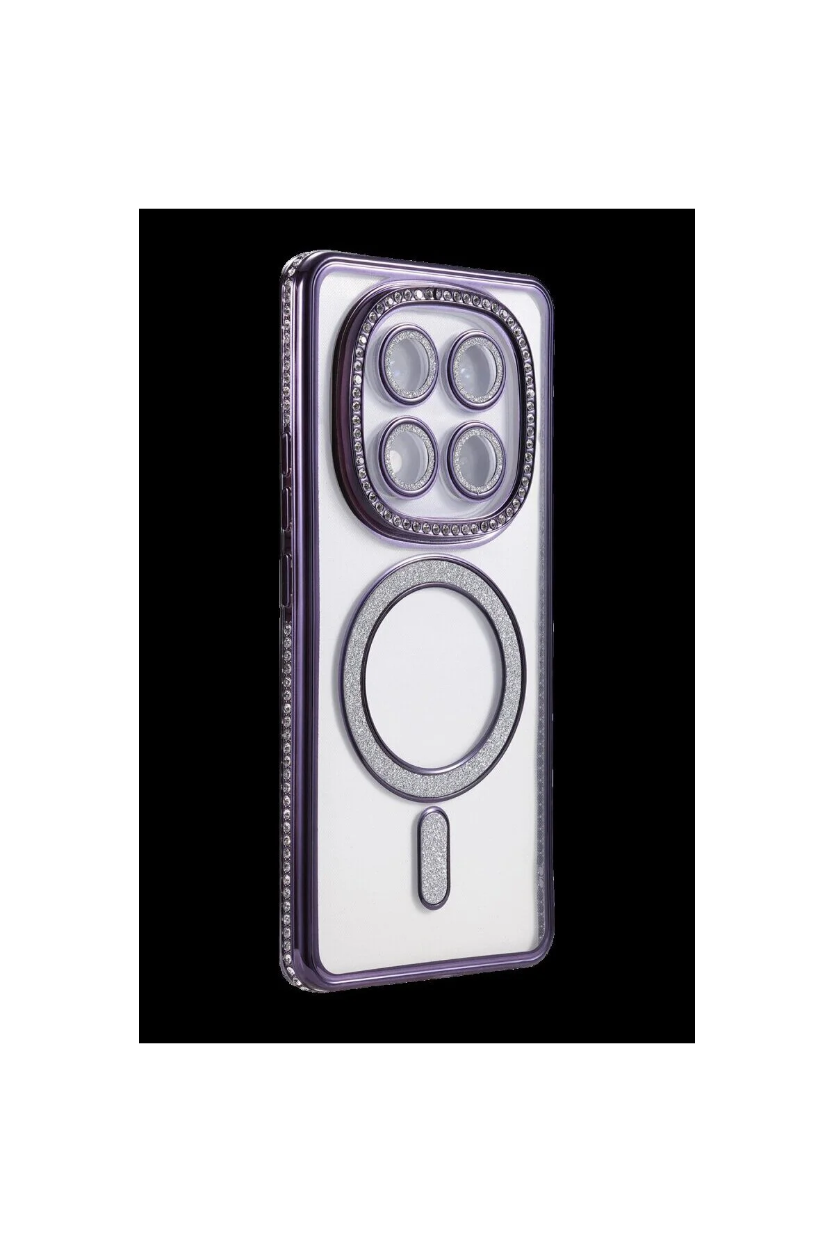Note 15 Pro Plus 5g Joke Simli Magneticsafe Kılıf - Derin Mor Note 15 Pro Plus 5g Joke Simli Magneticsafe Kılıf - Derin Mor