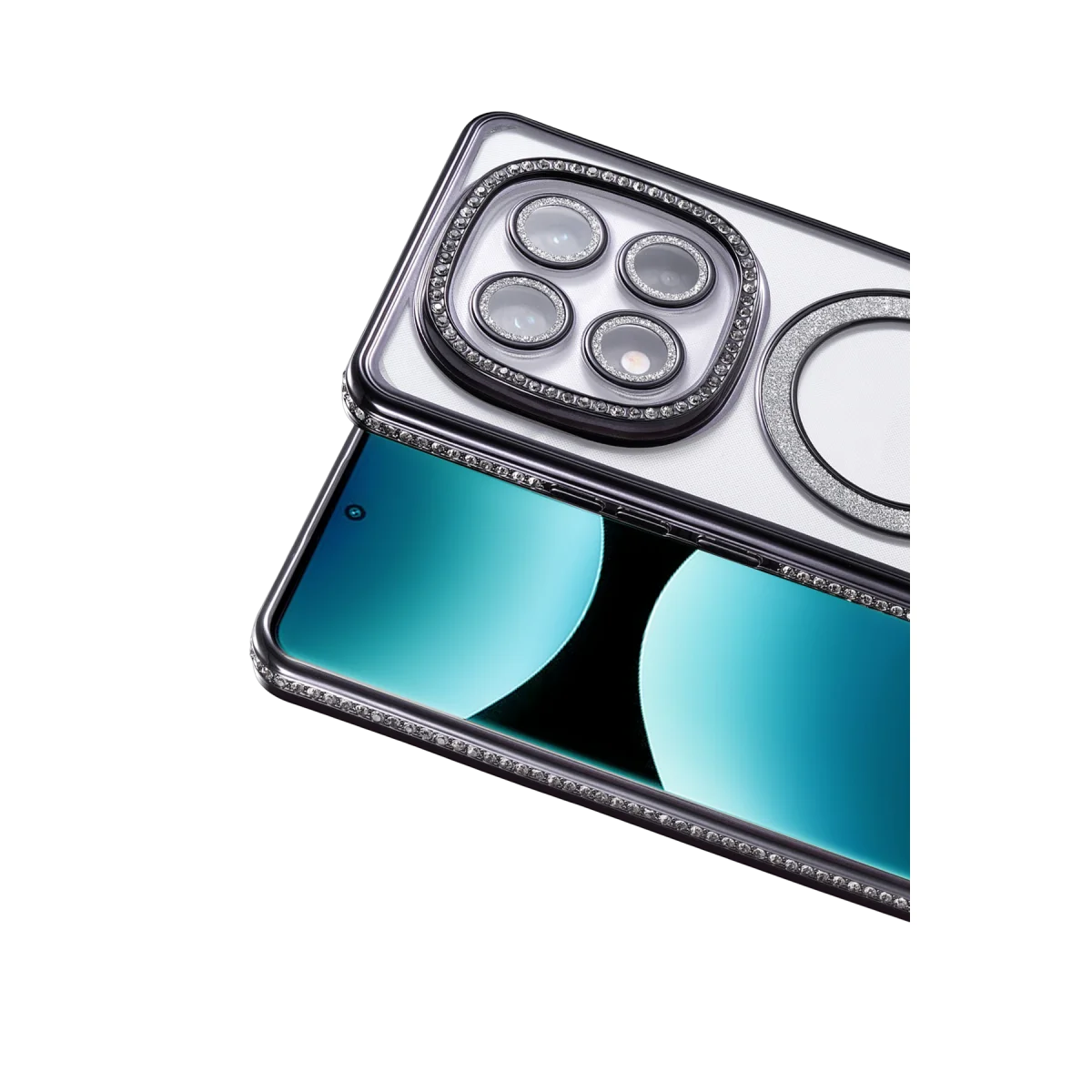 Note 15 Pro Plus 5G Joke Simli Magneticsafe Kılıf - Siyah TPU Kılıf