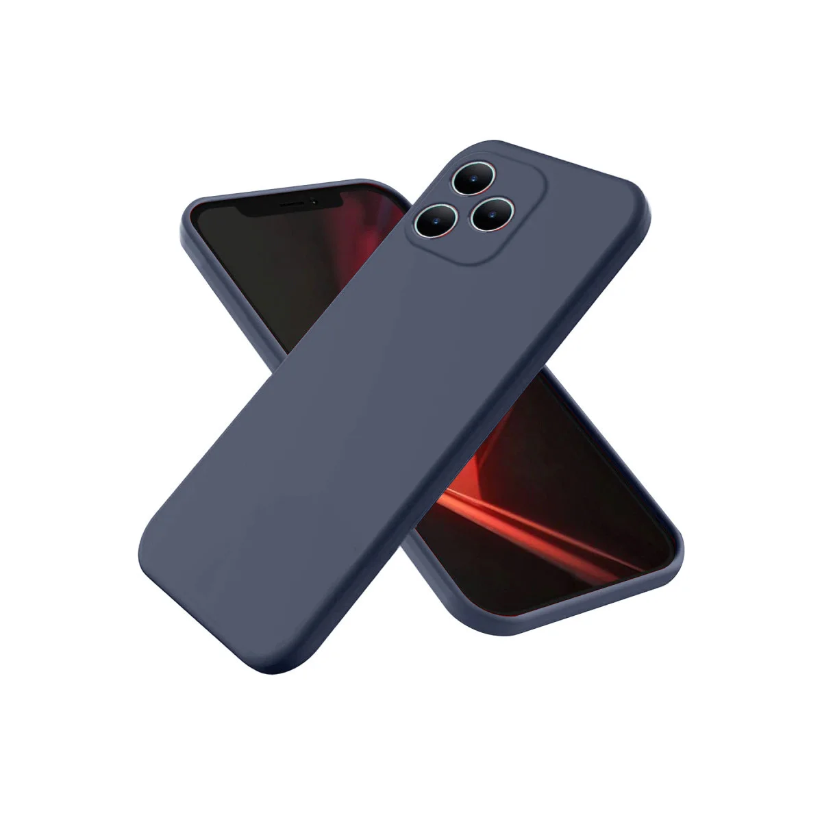 Note 50 4G First Silikon Kılıf - Lacivert (Estetik ve Güçlü Koruma)