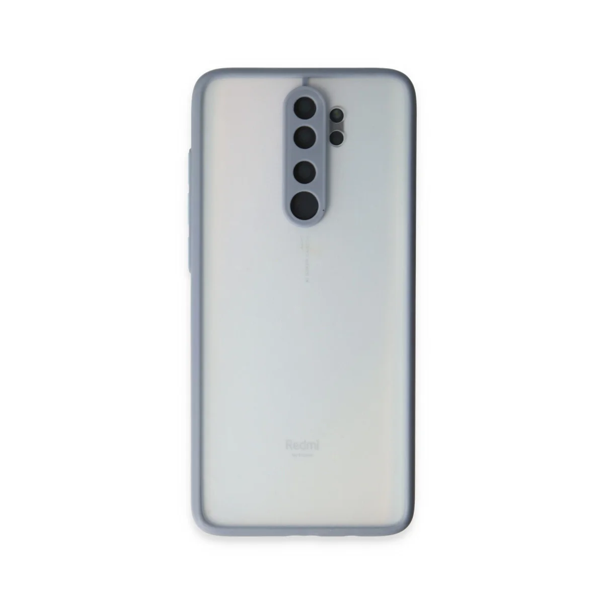 Note 8 Pro Montreal Silikon Kılıf Gri - Yüksek Koruma ve Şıklık