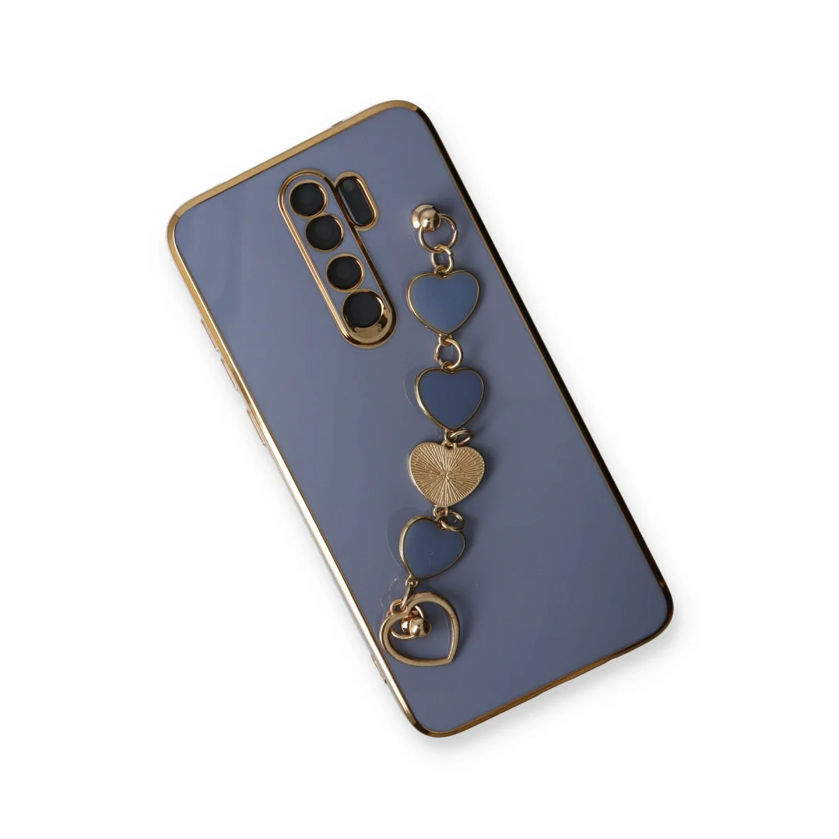 Note 8 Pro Silikon Kılıf Gri - Esila Uyumlu, Şık ve Rahat Tutuşlu Koruma