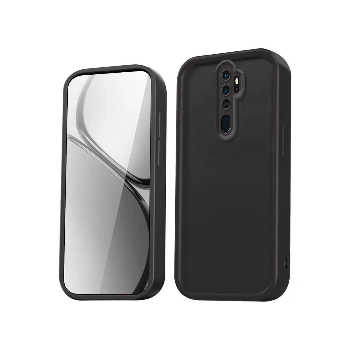 Note 8 Pro Viera Silikon Kılıf - Siyah, Şık ve Güvenli Koruma