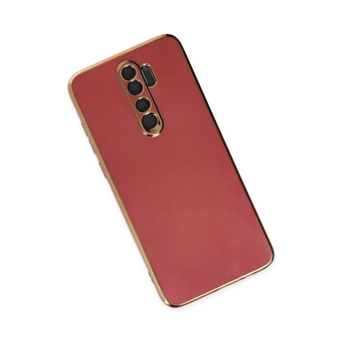 Note 8 Pro Volet Silikon Kılıf - Kırmızı