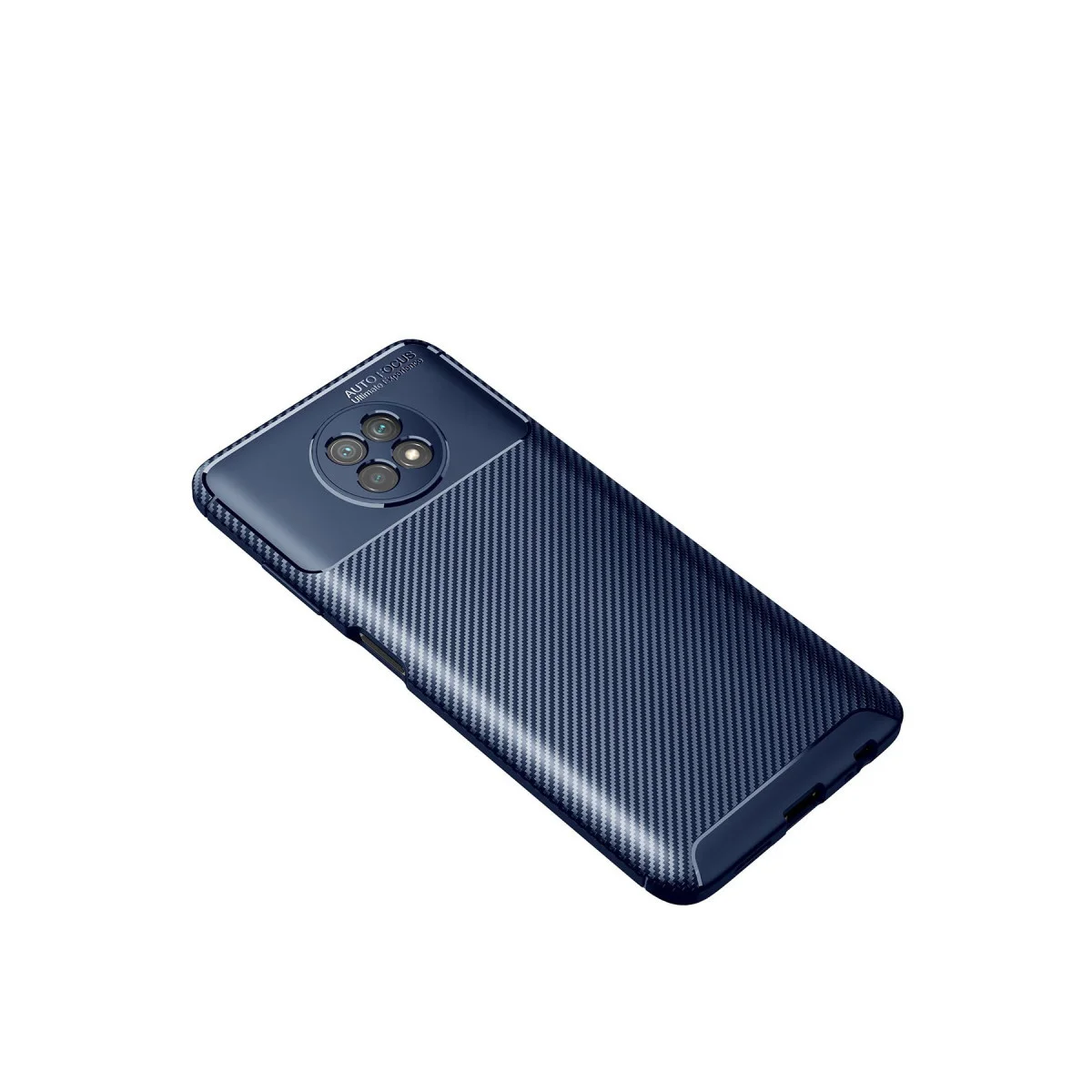 Note 9 5G Auto Focus Karbon Kılıf - Lacivert