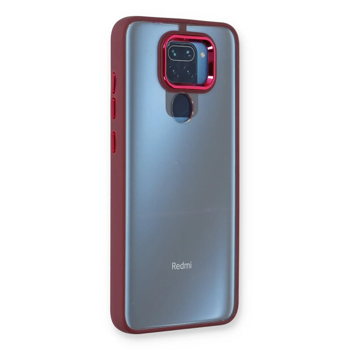 Note 9 Kılıf Dora Kapak - Kırmızı Koruyucu & Şık Kılıf