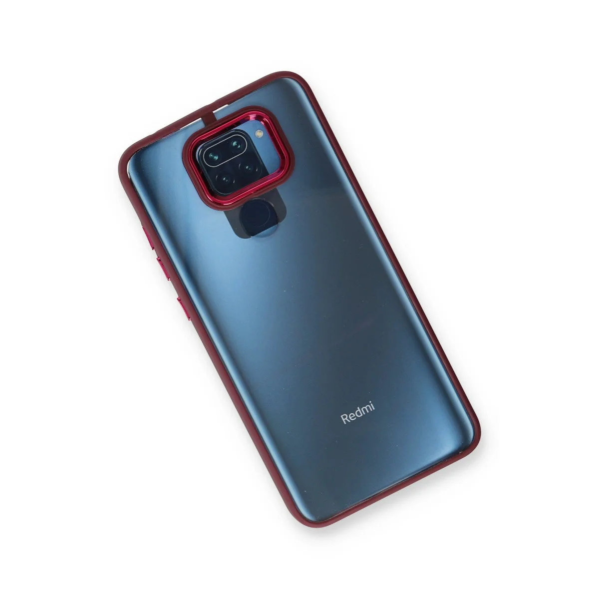 Note 9 Kılıf Dora Kapak - Kırmızı Koruyucu & Şık Kılıf