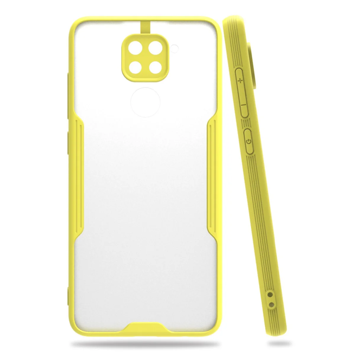 Note 9 Kılıf Platin Silikon - Sarı, Elegan ve Güçlü Koruma