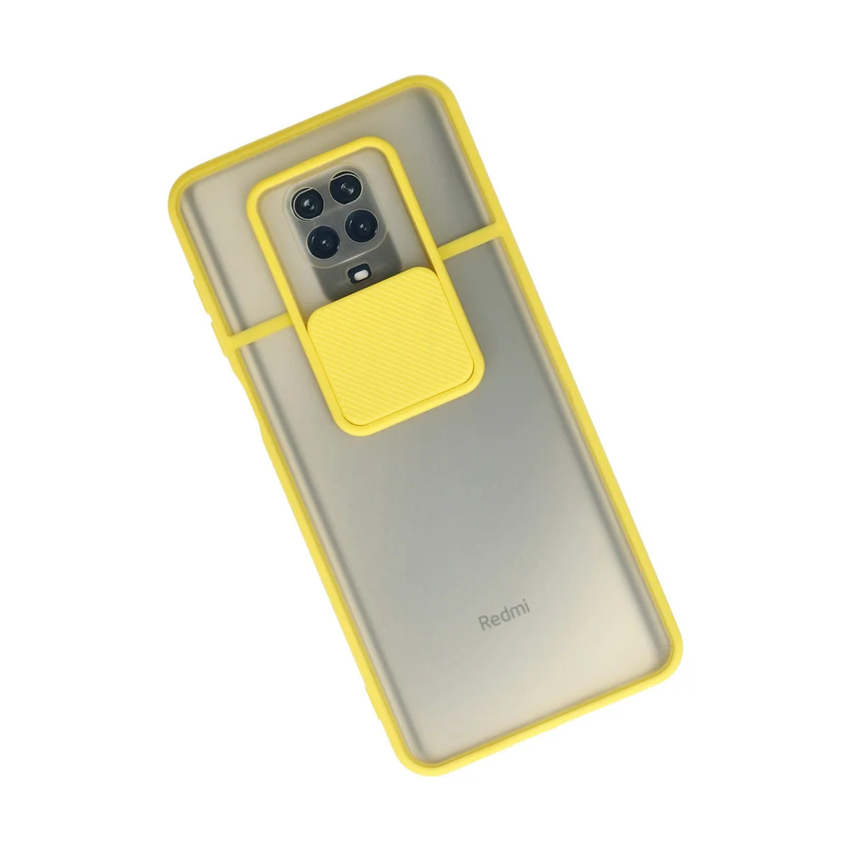 Note 9 Pro Buzlu Silikon Kılıf - Kamera Koruma ve Şıklık