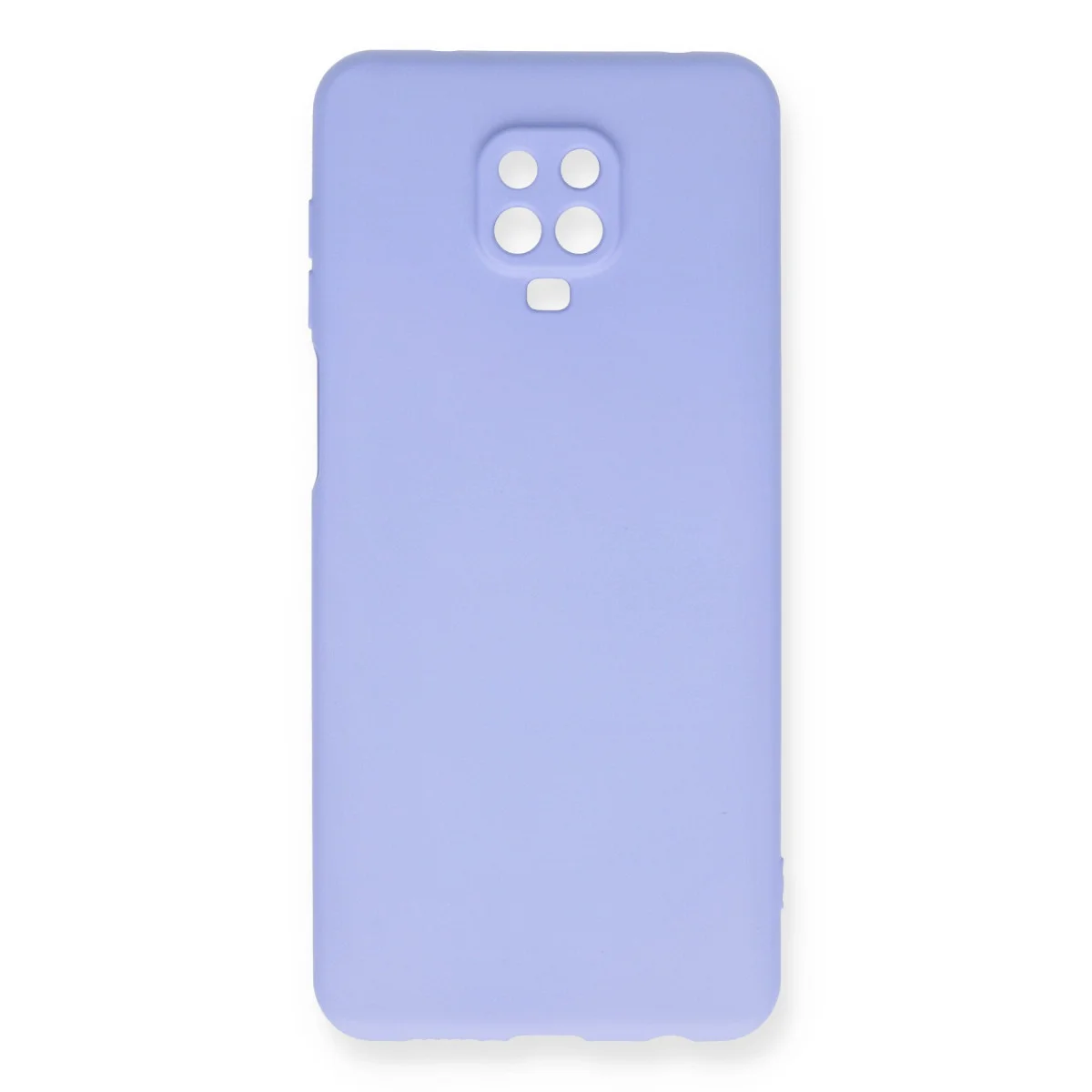 Note 9 Pro Nano İçi Kadife Silikon Kılıf - Lila
