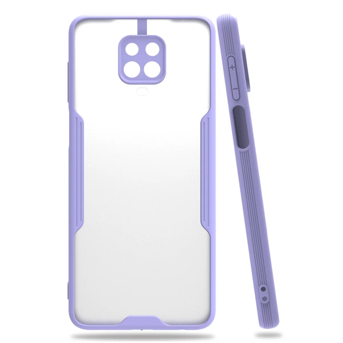 Note 9S Kılıf Platin Silikon - Lila Premium Koruma Kılıfı