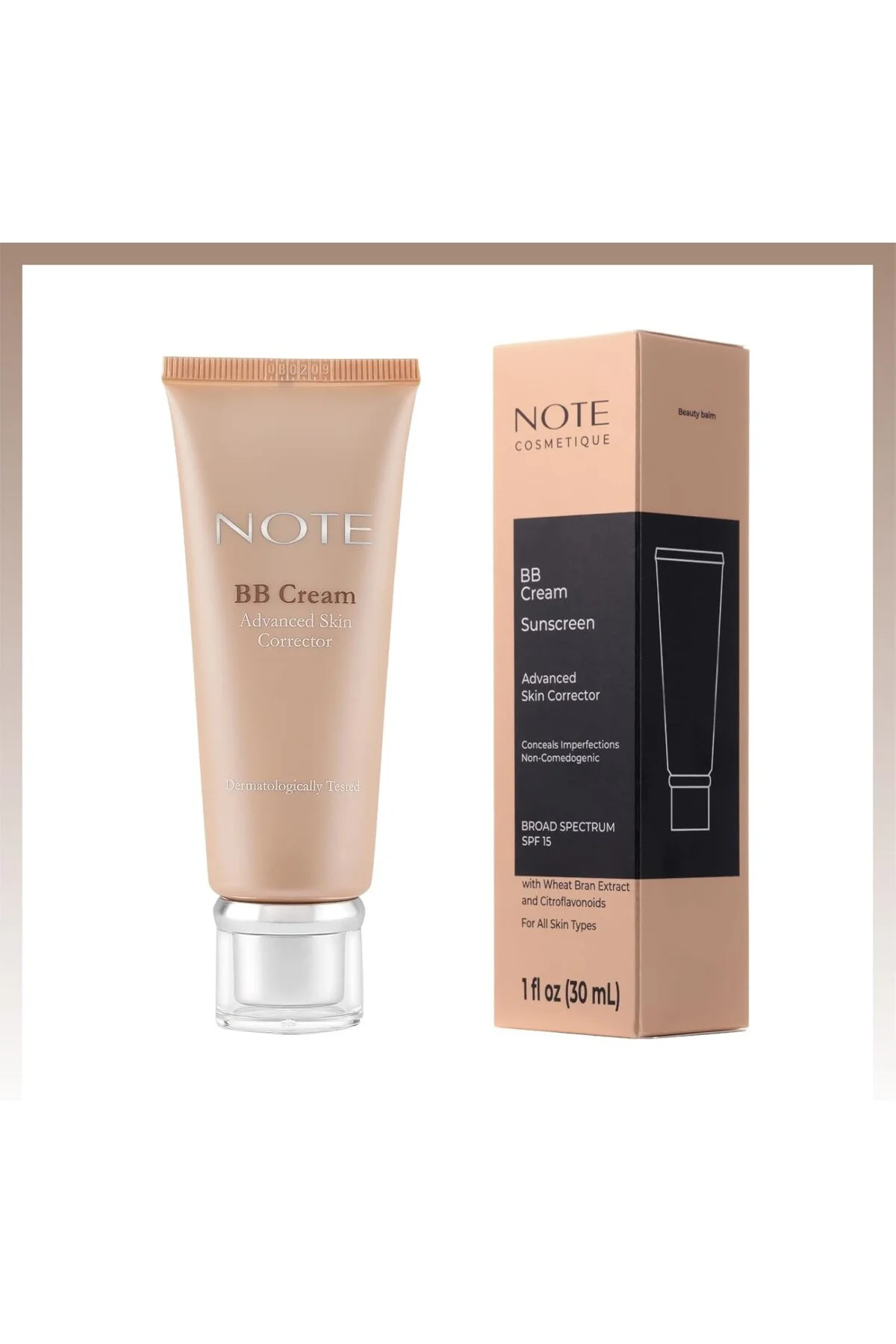 Note Cosmetics BB Cream, BB Krem Doğal Kapatıcılık 500
